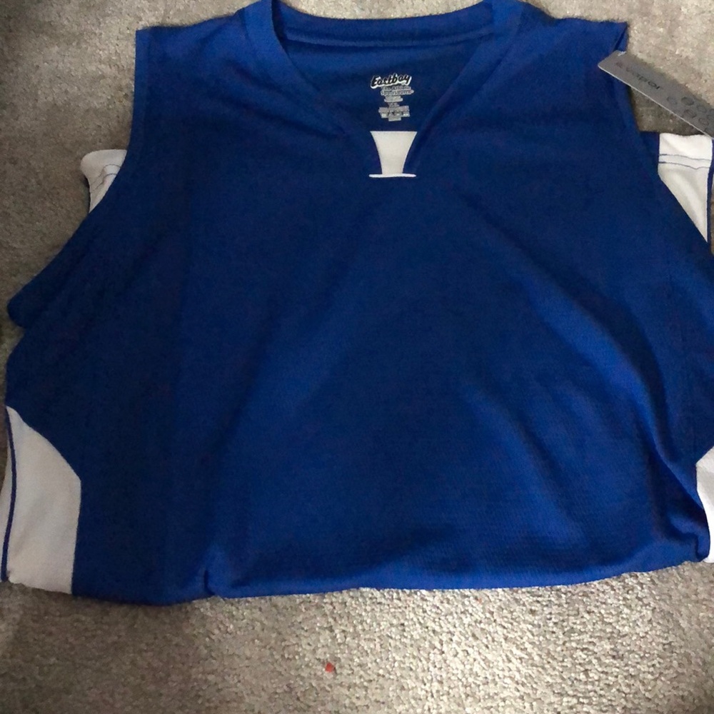 Blue Muscle Shirt